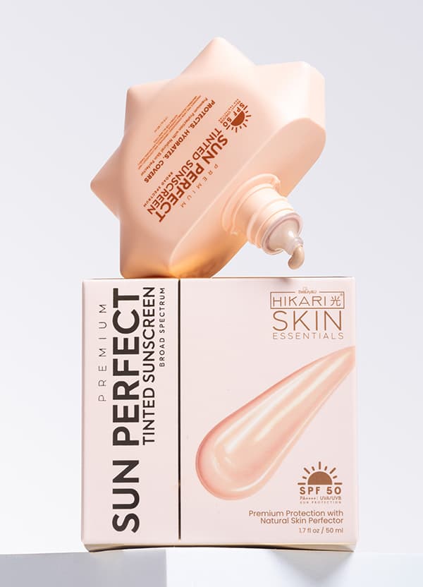 Sun Perfect Tinted Sunscreen box